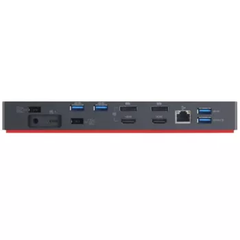 Thunderbolt 3 Dock Gen 2 kunnostettu (musta, HDMI, DisplayPort, USB, Thunderbolt 3)