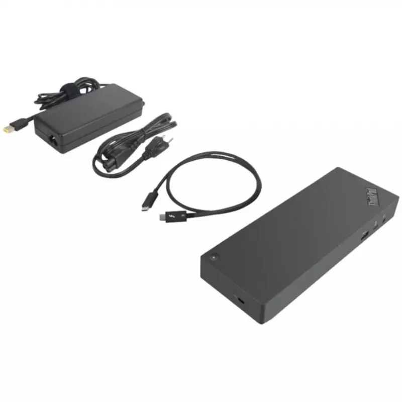Thunderbolt 3 Dock Gen 2 kunnostettu (musta, HDMI, DisplayPort, USB, Thunderbolt 3)