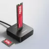 AXAGON ADSA-M2C11L M.2-NVMe-SSD-telakka, USB-C 10Gbps