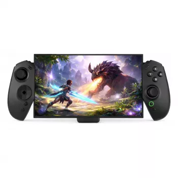 Deltaco GAM-196 langallinen USB-C-peliohjain Nintendo Switch 2:lle, musta