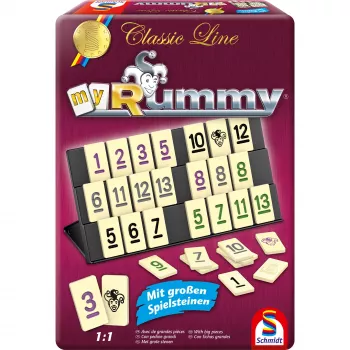 Schmidt Spiele Classic Line MyRummy metallirasiassa