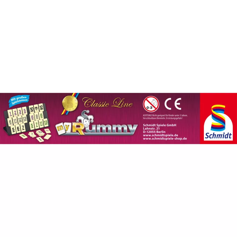 Schmidt Spiele Classic Line MyRummy metallirasiassa
