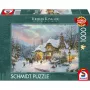 Schmidt Spiele Thomas Kinkade Studios: Santa's Night Before Christmas 1000 palan palapeli