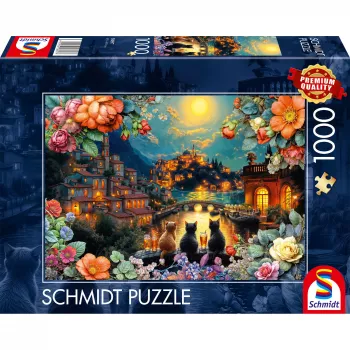 Schmidt Spiele Trio im Mondlicht 1000 palan palapeli