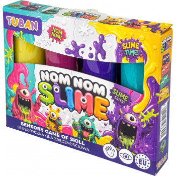 TUBAN sensorinen lelu - Wackelpudding-Slime Nom Nom Slime-sarja