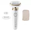 Braun Silk-épil 9 Flex SES9-011 3D epilaattori, märkä ja kuiva, valkoinen/kulta