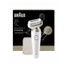 Braun Silk-épil 9 Flex SES9-011 3D epilaattori, märkä ja kuiva, valkoinen/kulta