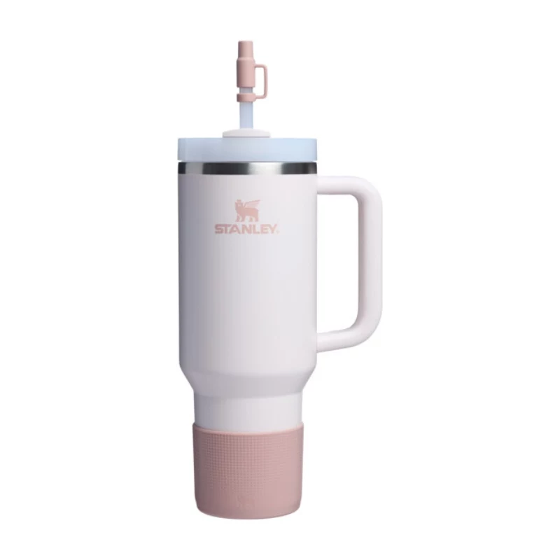 STANLEY The Quencher Boot + Straw Topper 1,18L vaaleanpunainen