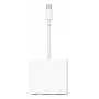 Apple MW5M3ZM/A Digital AV Multiport -sovitin - USB-C HDMI:hin, USB-A, USB-C PD - 4K 60Hz - hopea