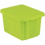 CURVER Essentials 26L säilytyslaatikko kannella, vihreä, 44 x 34 x 27 cm