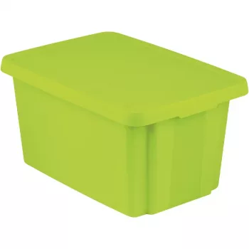 Curver Essentials 45L säilytyslaatikko kannella, vihreä, 40x57x30cm
