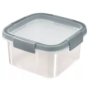 CURVER Smart Eco Fresh neliömäinen ruoansäilytysrasia, 1,1 L, 16x16x9 cm