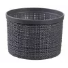 CURVER kori kannella Jute pyöreä 2L Ø17x13cm tummanharmaa