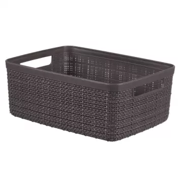 Curver kori Jute S 5L 27x20x11cm tummanharmaa