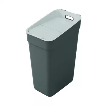 CURVER Ready To Collect 30L kierrätysastia tummanharmaa/vaaleanharmaa