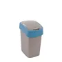 CURVER Deco Flip Bin 25L roskis hopea/sininen