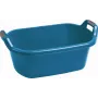 CURVER Infinity soikea pyykkikori 55L sininen kahvoilla