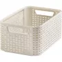 CURVER Style S säilytyslaatikko 28,5 x 19,4 x 13 cm creme rottingefekti