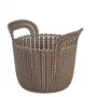 CURVER kori Knit XS pyöreä 3L 23x19x19 cm ruskea