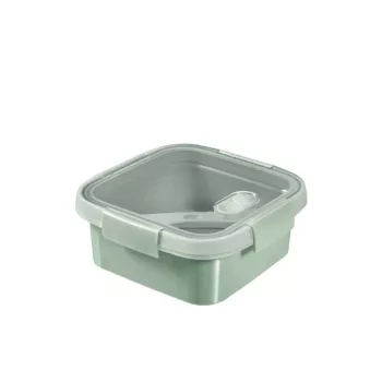 CURVER Smart Eco To Go neliömäinen lounasrasia 0,9L Soft Green