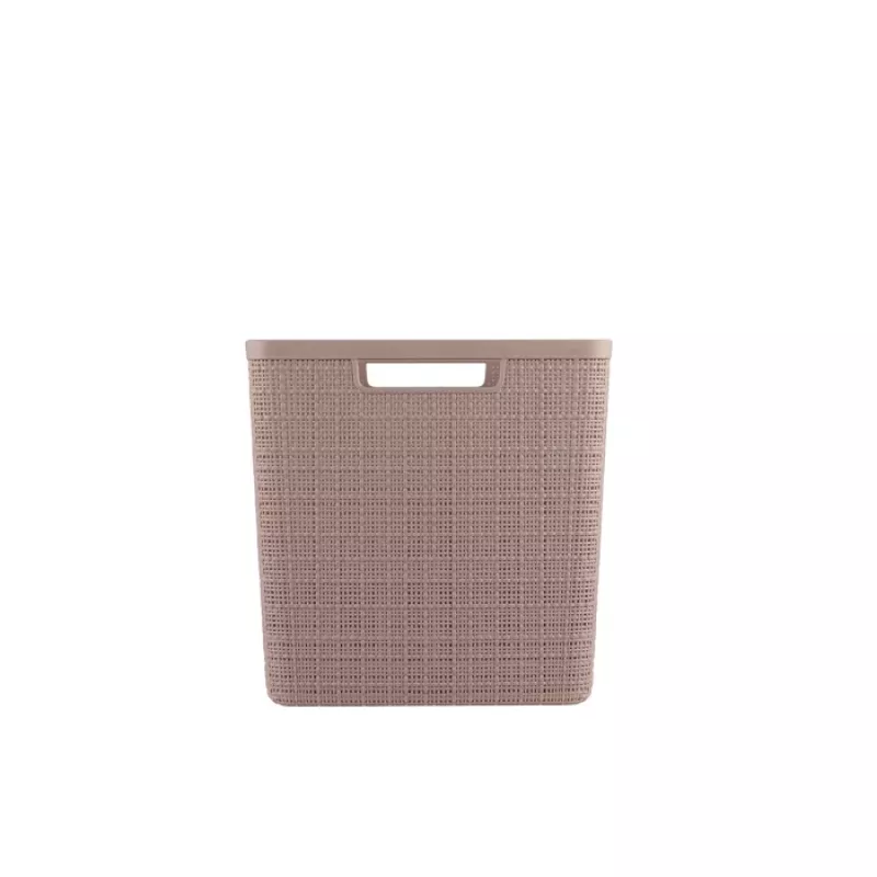 CURVER kori Jute neliömäinen 17L 28x28x27cm roosa