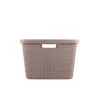 CURVER pyykkikori Jute 46L 59x39x26cm pinkki