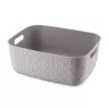 CURVER Softex M säilytyskori 12,5L harmaanruskea 37,9x29,2x14,3cm
