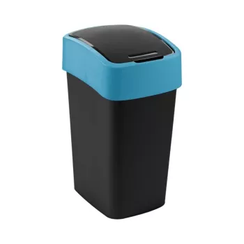 CURVER Flip Bin 25L jäteastia musta/sininen