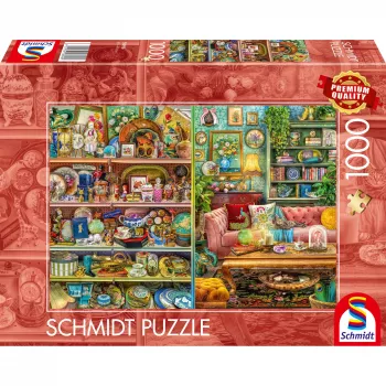 Schmidt Spiele Aus Alt mach Neu - mit Liebe dekoriert (1000 palaa) 1000 palan palapeli