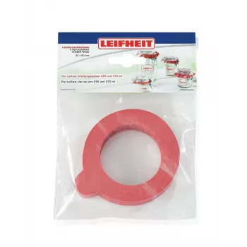 LEIFHEIT varakumirenkaat 6 kpl 52x80 mm säilöntäpurkeille 255/370 ml