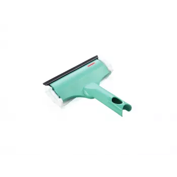 LEIFHEIT ikkunan- ja karmienpesin 3in1 Mini micro duo – 20 cm mikrokuitupää ja integroitu kuivain, Click System -yhteensopiva