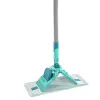 Leifheit Clean Twist M Ergo lattianpuhdistussarja Micro Duo -moppipäällä, 33 cm, vihreä/valkoinen