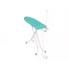 LEIFHEIT Air Board M Compact Plus silityslauta 120x38 cm Thermo-Reflect-tekniikalla, korkeussäädettävä 75–95 cm, taitettava, puuvillapäällinen