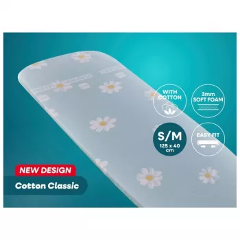 LEIFHEIT silityslaudan päällinen Cotton Classic S/M 125x40 cm