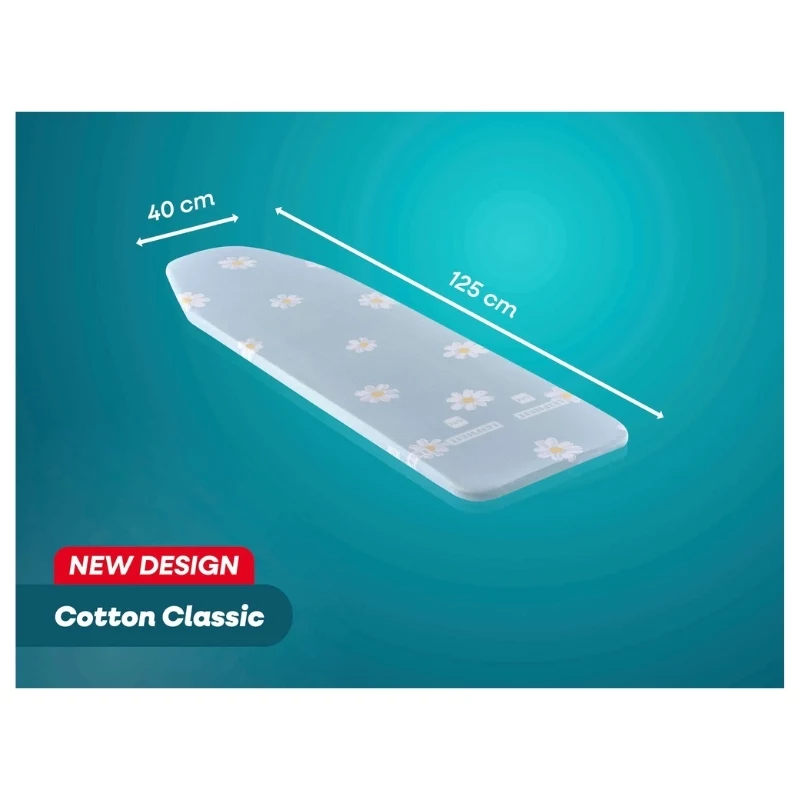 LEIFHEIT silityslaudan päällinen Cotton Classic S/M 125x40 cm