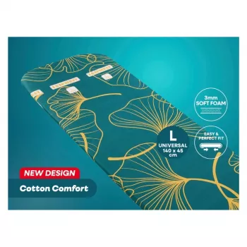LEIFHEIT silityslauta päällinen Cotton Comfort L/Universal 140x45cm