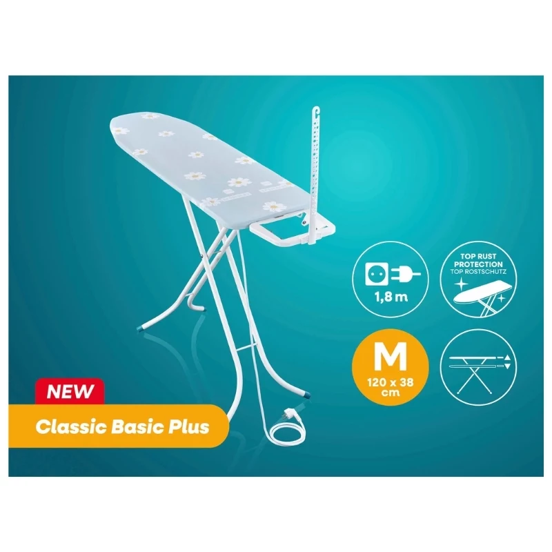 LEIFHEIT silityslauta Classic M Basic Plus 120x38cm