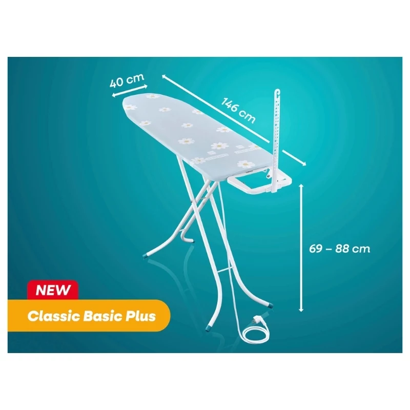 LEIFHEIT silityslauta Classic M Basic Plus 120x38cm