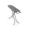 Leifheit Classic M silityslauta musta 120x38cm kiinteällä silitysraudan telineellä ja puuvillapäällisellä