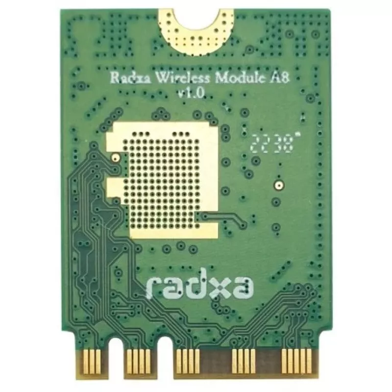 Radxa Wireless Module A8, M.2 Wi-Fi 6 ja Bluetooth 5.2 (RA007-A8)