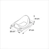 keeeper pottaharjoittelija Comfort Zuza Pure sininen 37x28x14 cm