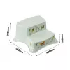 KEEEPER kaksiportainen penkki Igor Funny Farm 40x37x21 cm Soft Green