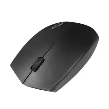 TYPHOON TI021 kaksitilainen langaton optinen hiiri, Bluetooth 4.2 & 2.4 GHz, musta