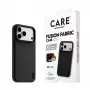 CARE by PanzerGlass Fusion Fabric kotelo musta MagSafe-yhteensopiva iPhone 17 Pro Max