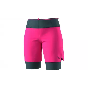 Salewa naisten Dynafit Ultra 2/1 juoksushortsit Pink Glo XS