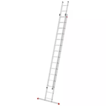HAILO S80 ProfiStep duo yhdistelmätikas, alumiini, 2x15 askelmaa, maks. kuormitus 150 kg