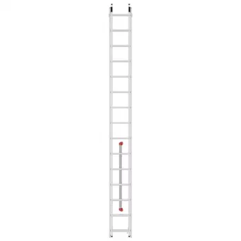 HAILO S80 ProfiStep duo yhdistelmätikas, alumiini, 2x15 askelmaa, maks. kuormitus 150 kg