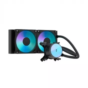 Fractal Design Radius 240 RGB musta All-in-One neste-CPU-jäähdytin