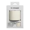 STANLEY The Quencher Boot + Strohhalm-Topper-sarja, suojaava silikonitarvike 1,18L Tumblerille, Light Cream