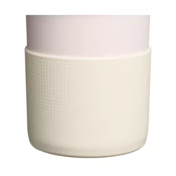 STANLEY The Quencher Boot + Strohhalm-Topper-sarja, suojaava silikonitarvike 1,18L Tumblerille, Light Cream